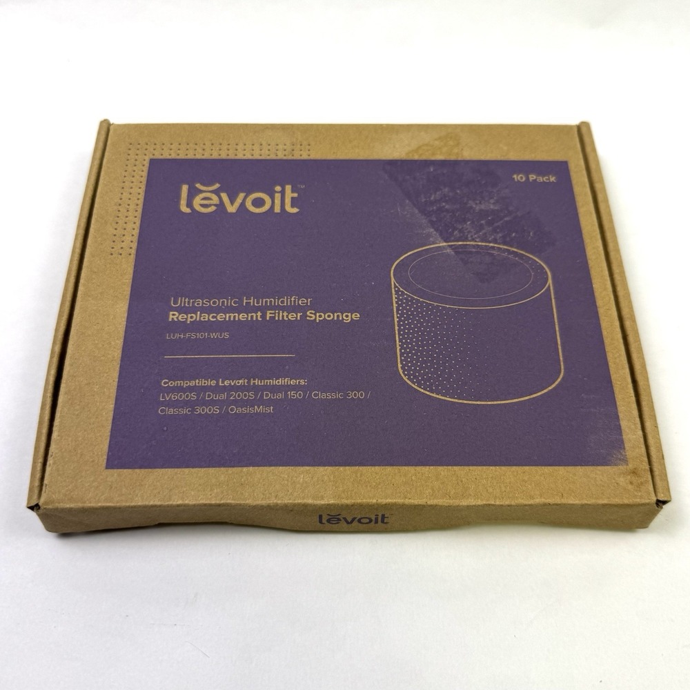 Levoit Top Fill Ultrasonic Humidifier Replacement Filters 10 Pack LUH-FS101-WUS